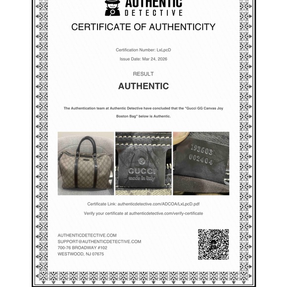 Gucci Brown GG Supreme Canvas Boston Bag with Dark Brown Leather Trim - Picture 4 of 10